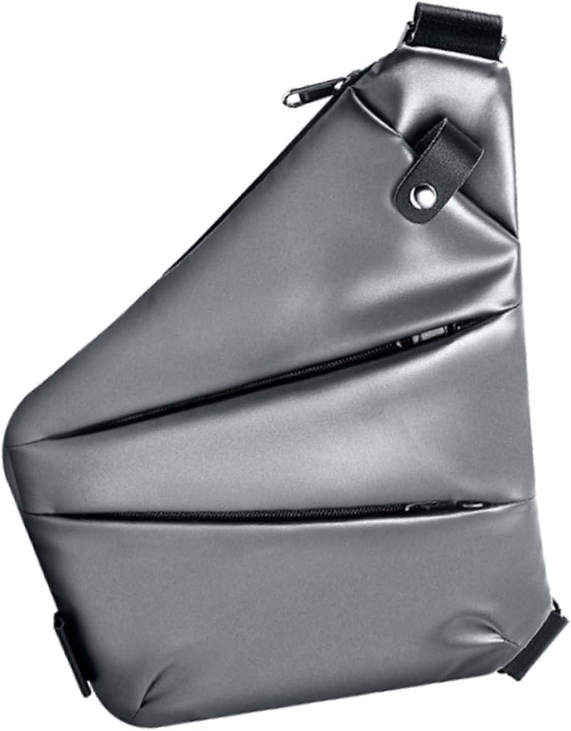 cheekyglo 2023 New Personal Flex Bag - Fashion Anti-thief Slim Sling Bag, Side Crossbody Backpack for Outdoor Silver Right - Image 1