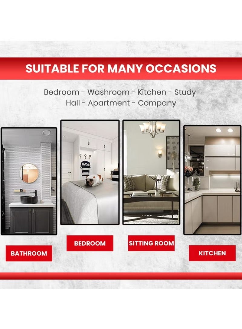 6 Pack Silicone Door Stoppers, Security Door Stop, Door Stop Wedge for Door Gaps for All Floor Types Door Clip (Clear) - Image 5