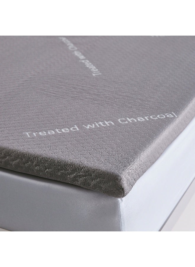 Home Box Innate Charcoal Infused Mattress Topper - Image 3