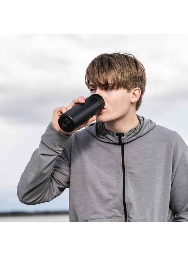 زبون كوب سفر معزول، أسود، 0.4 لتر - Image 5