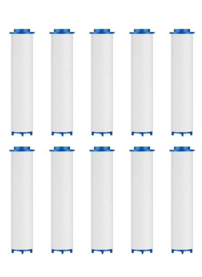 Oasisgalore - Shower Cotton Filter, Replacement Shower Head Filter Replacement Cartridge for Detachable Handheld Showers10 Pcs (96mm) - Image 1