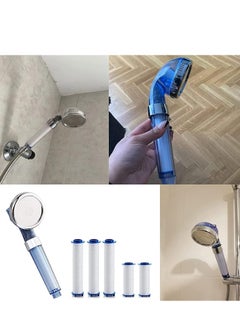Oasisgalore Shower Cotton Filter, Replacement Shower Head Filter Replacement Cartridge for Detachable Handheld Showers10 Pcs (96mm)  - Image 3