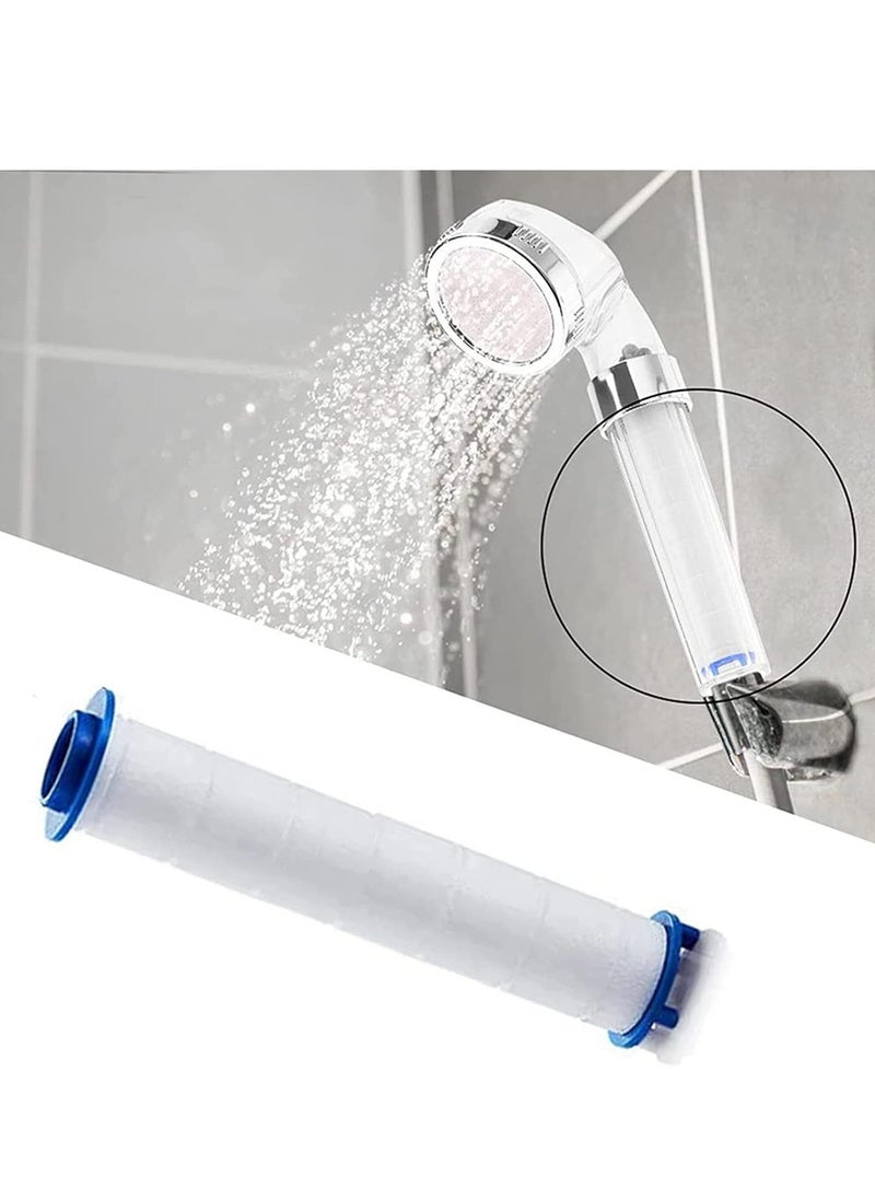 Oasisgalore - Shower Cotton Filter, Replacement Shower Head Filter Replacement Cartridge for Detachable Handheld Showers10 Pcs (96mm) - Image 1