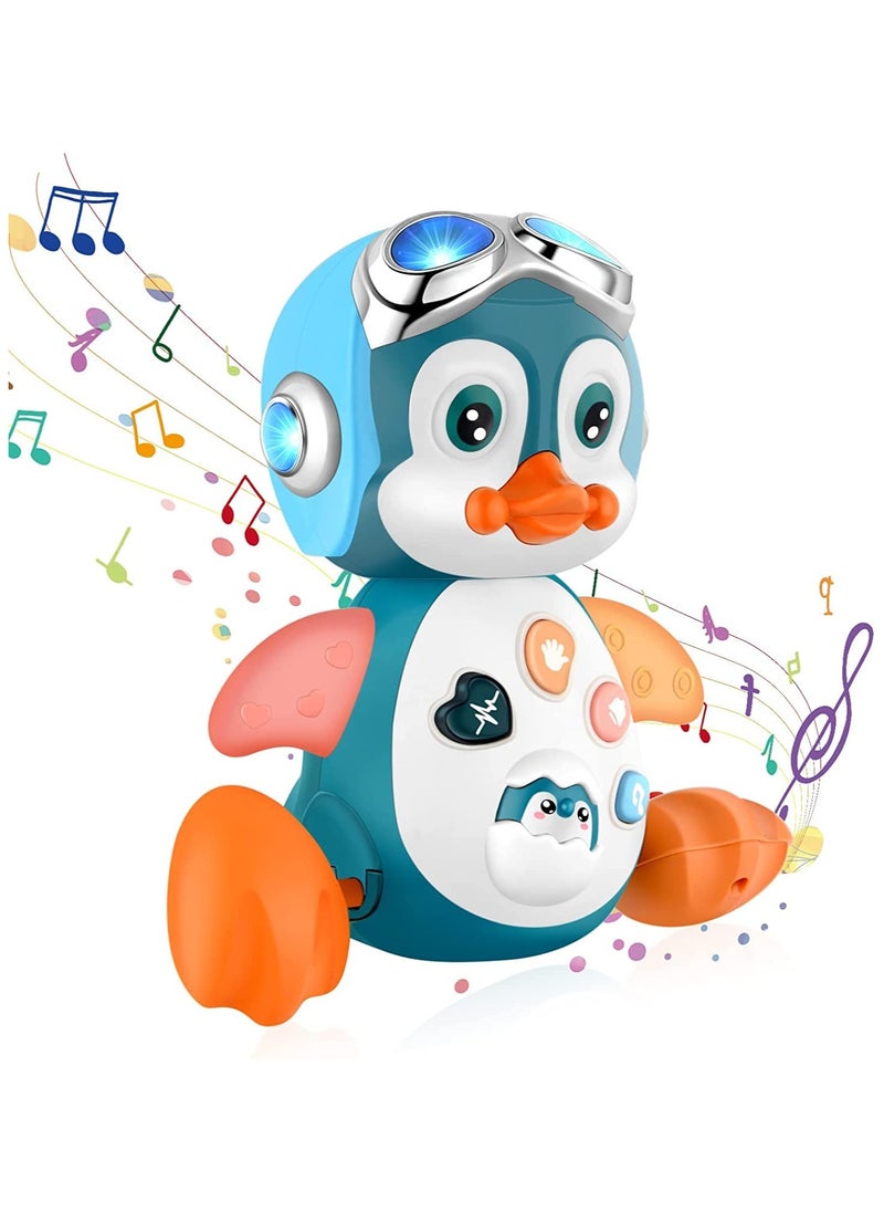 TOY GARDEN Penguin Waver Musical Toy – Baby Crawling Toy with Music, LED Lights, Singing & Dancing, Interactive Learning Toy for Boys & Girls  - Image 1