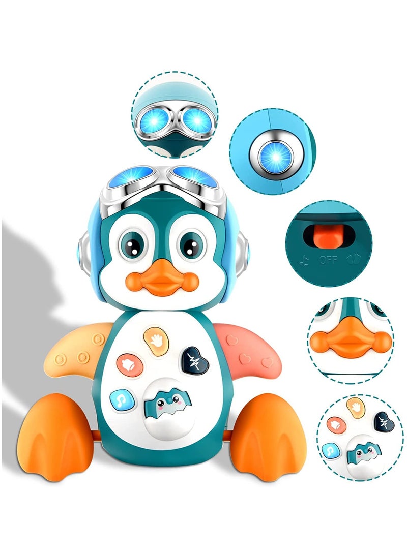 TOY GARDEN Penguin Waver Musical Toy – Baby Crawling Toy with Music, LED Lights, Singing & Dancing, Interactive Learning Toy for Boys & Girls  - Image 3