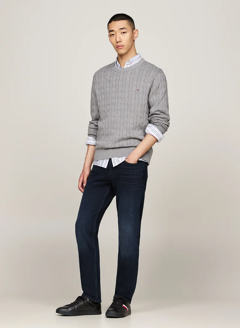 تومي هيلفيغر Casual Lase Up Low - Top Sneakers