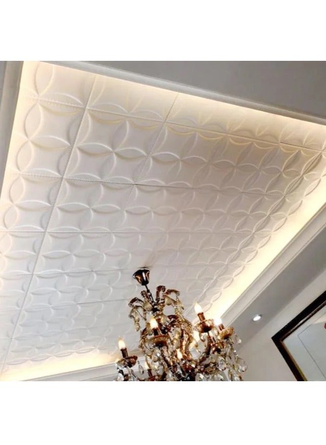 fashionhome 5-Piece 3D Oil-Proof Decorative Kitchen Renovation Self-Adhesive Wall Stickers  - Image 2