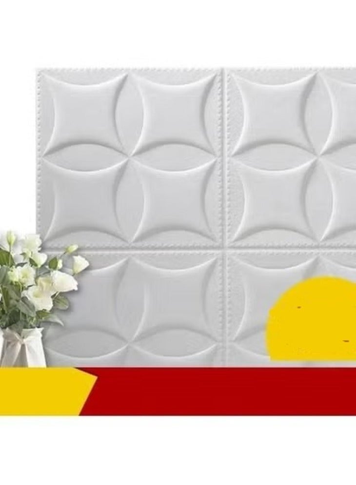 fashionhome 5-Piece 3D Oil-Proof Decorative Kitchen Renovation Self-Adhesive Wall Stickers  - Image 1