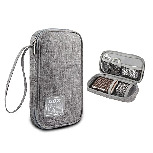 GOX Electronic Cable Organizer Travel Case Tech Pouch - Image 1