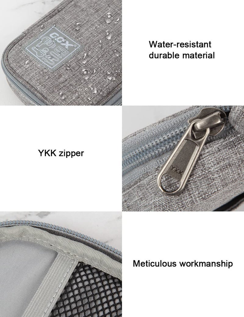 GOX Electronic Cable Organizer Travel Case Tech Pouch - Image 4