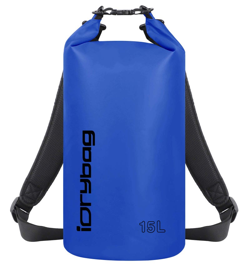 IDRYBAG Dry Bag for Kayaking Waterproof 2L/5L/10L/15L/20L, Small Dry Sack Waterproof Bag for Boating - Image 1
