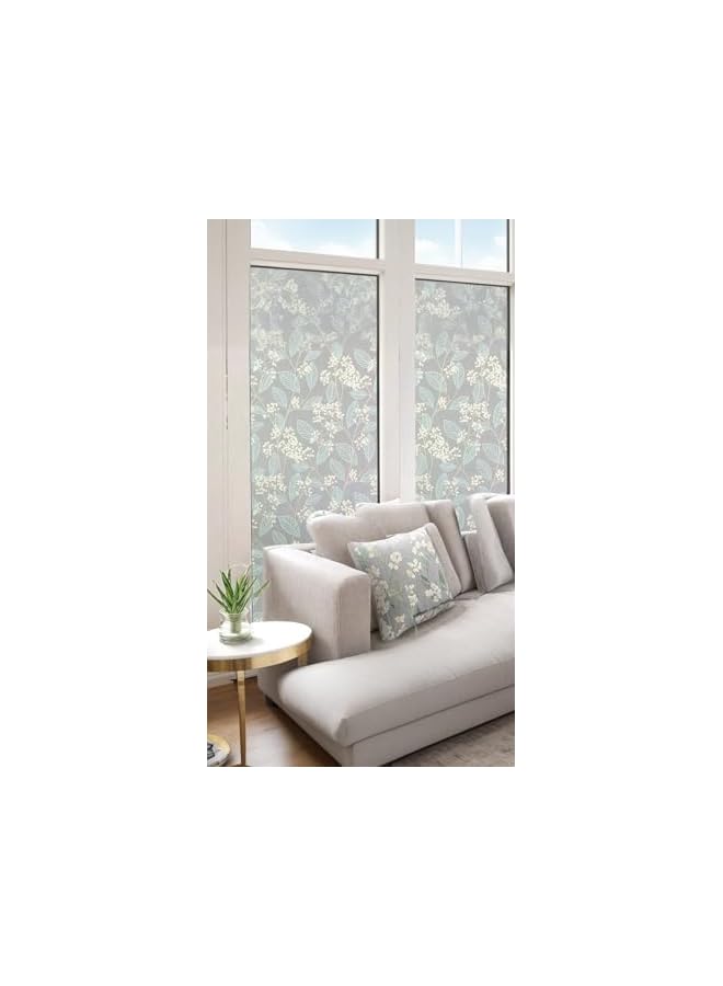 The Bros Frosted 3D Window Film - Privacy Solution for Glass, Static Decorative Film for Bathroom, Balcony, Office, Hotel - No Glue Required (60cm*200cm) - Image 5