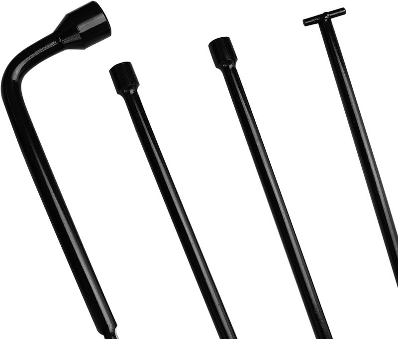 LECWOF Spare Tire Tool Kit with Leather Bag Set Replacement 2005-2018 fit for Nissan Frontier Titan Pathfinder Fit for Infiniti Jx35 Qx4 Qx56 Qx60 fit for Amanda Xterra 2005-2015 - Image 3