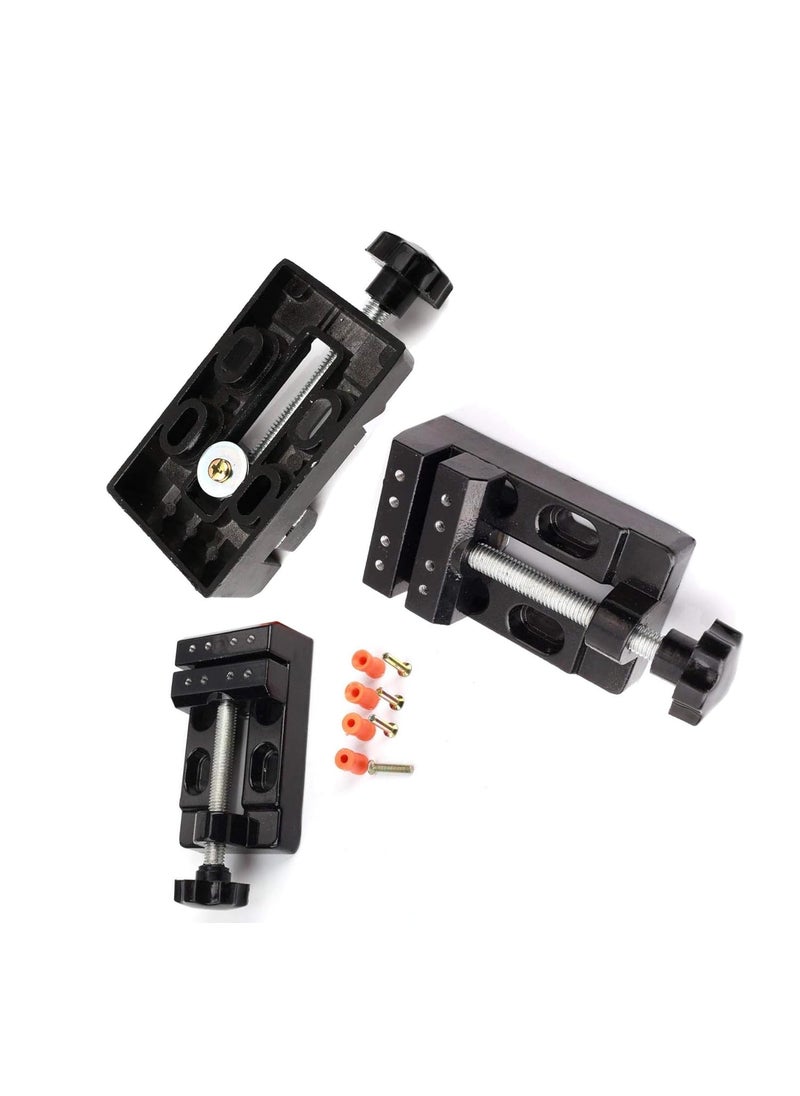 DIY Crafts DIY Crafts Portable 55mm Metal Bench Vise Table Vise Drill Press Flat Clamp for Jewelry DIY Tool Small Carving Mini Vise for Drill PressCarving Clamp  - Image 5