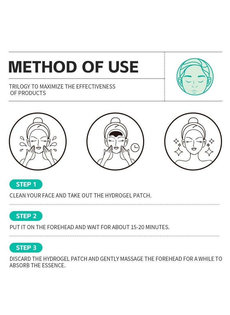 Kormesic Hydrogel Forehead Patch - 5g x 5 Sheets  - Image 5