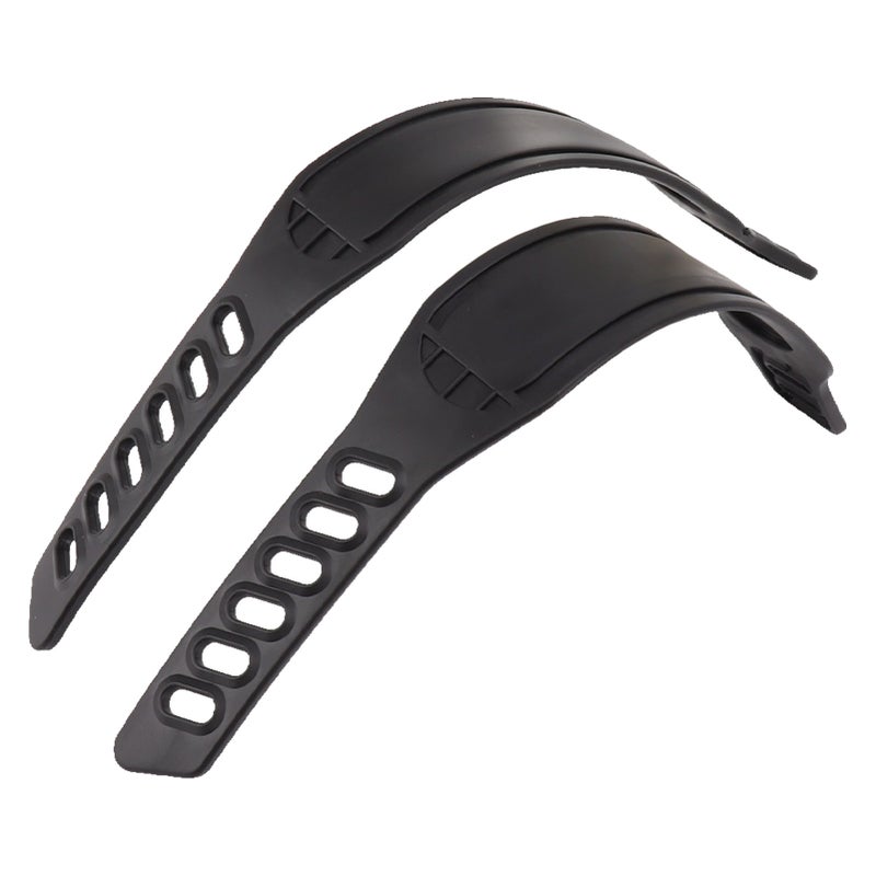 2PCS Exercise Bike Pedal Straps Plastic Adjustable Length Universal Bike Pedal Toe Clips Strap for Home Gym Cycling - Image 3