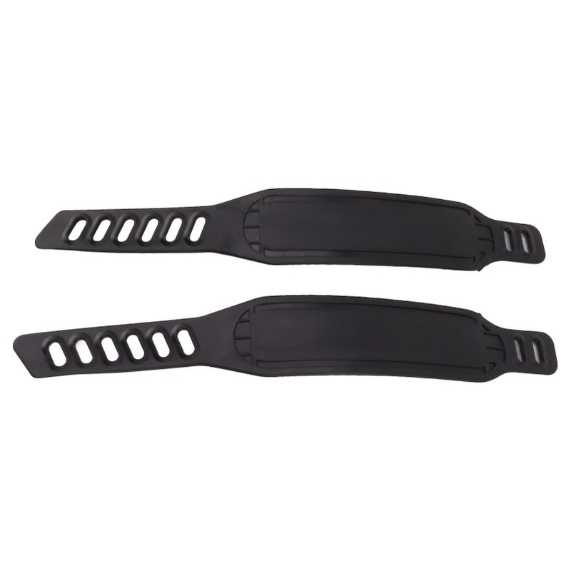 2PCS Exercise Bike Pedal Straps Plastic Adjustable Length Universal Bike Pedal Toe Clips Strap for Home Gym Cycling - Image 4