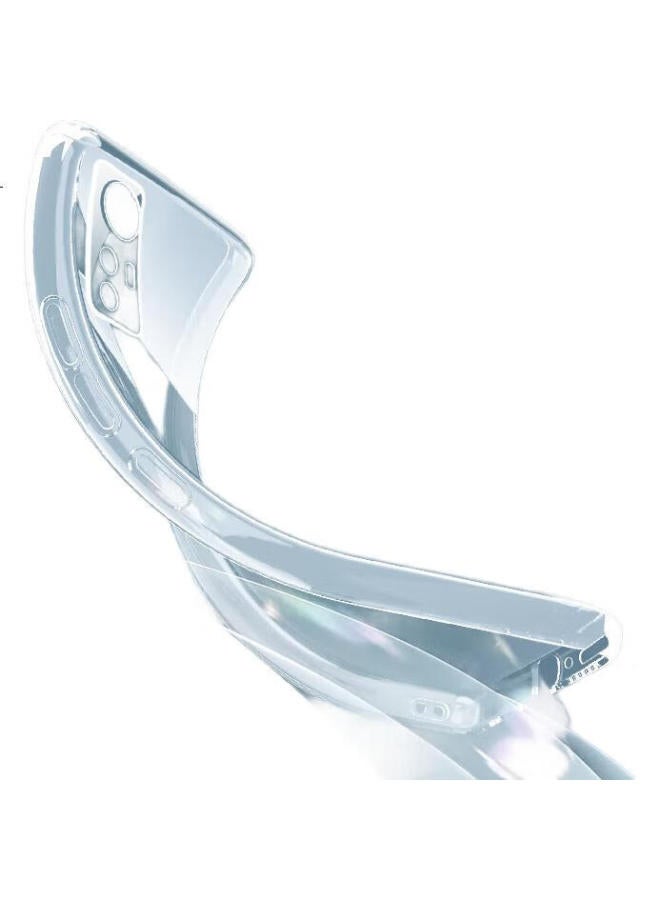 Freeson Phone Case For Xiaomi 12/12X/12S, Slim Full Protection Shockproof Clear Tpu Soft Shell (With 2-In Ring Holder And Lanyard), Transparent - Image 1