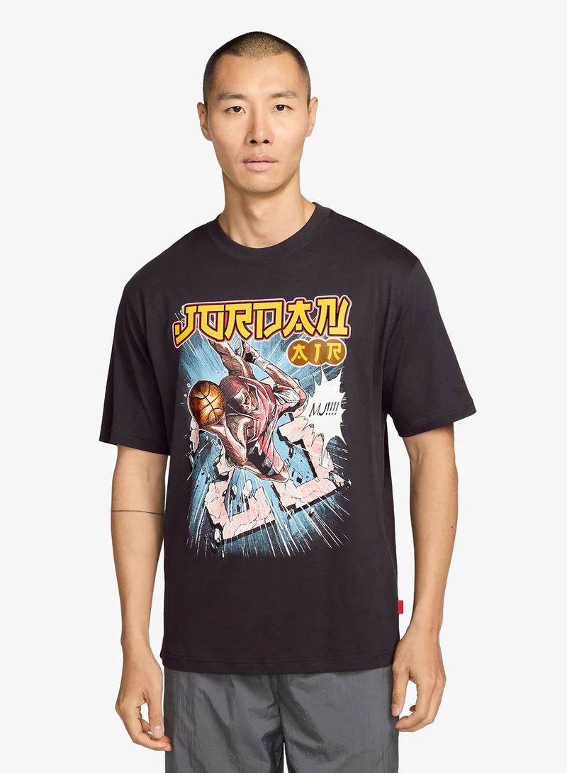 Jordan Jordan Break Anime 85 T-Shirt