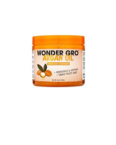WONDER GRO بلسم الشعر وفروة الرأس من وندر جرو بزيت الأركان المغذي - Image 1