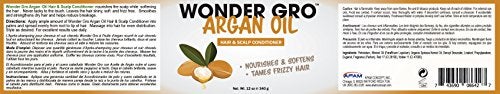 WONDER GRO بلسم الشعر وفروة الرأس من وندر جرو بزيت الأركان المغذي - Image 2