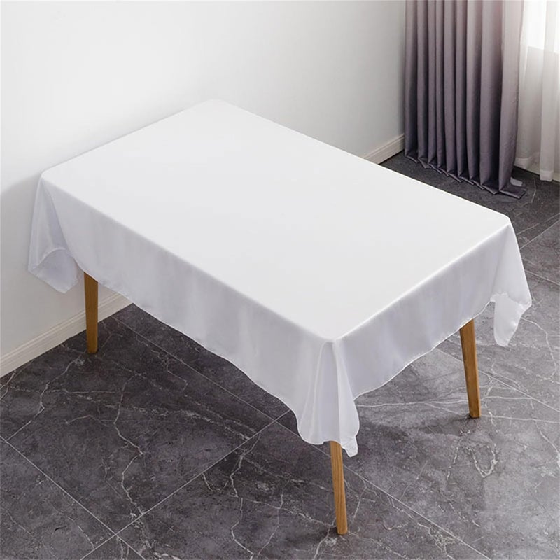Classical Tablecloth Polyester Satins Bright Smooth Table Cloth for Family Dinners and Celebration Restaurant Setting Table Covers - Image 5