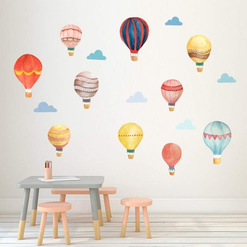 Bamsod Balloon Wall Stickers,Peel and Stick Removable Cloud Balloons Wall Decals Decoration for Kids Nursery Bedroom Living Room - Image 5