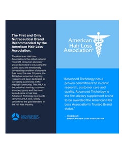 Advanced Trichology NutraM™ Hair Serum – Dermatologist Tested, Approved* by American Hair Loss Association | Scalp DHT Blocker for Thinning Hair Men and Women, Backed by 20 Years of Hair Regrowth Clinic Experience  - Image 2