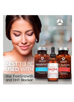 Advanced Trichology NutraM™ Hair Serum – Dermatologist Tested, Approved* by American Hair Loss Association | Scalp DHT Blocker for Thinning Hair Men and Women, Backed by 20 Years of Hair Regrowth Clinic Experience  - Image 4