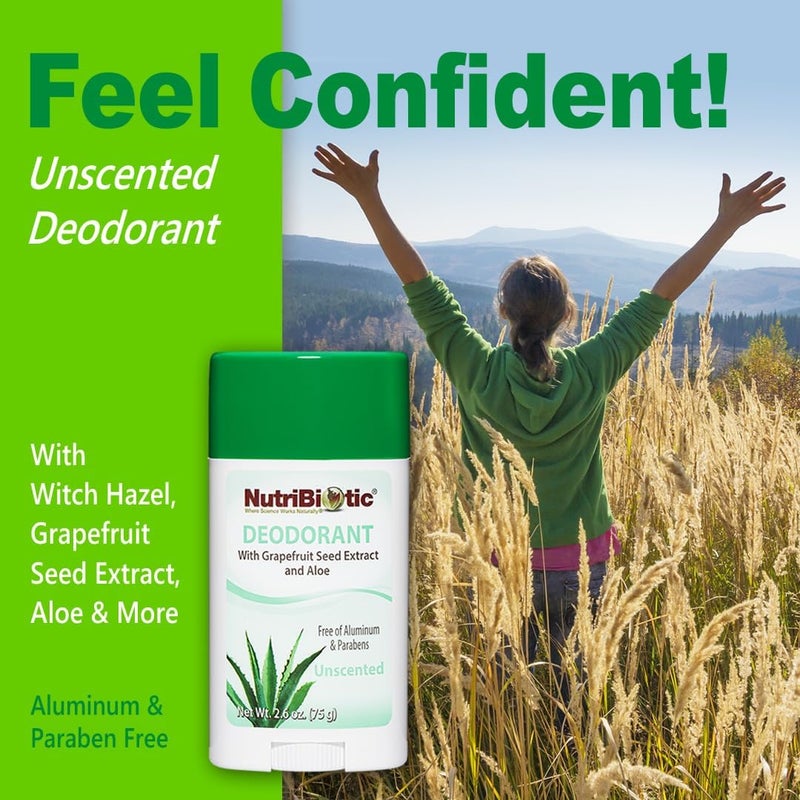 NutriBiotic, Deodorant, Unscented, 2.6 oz (75 g) - Image 4