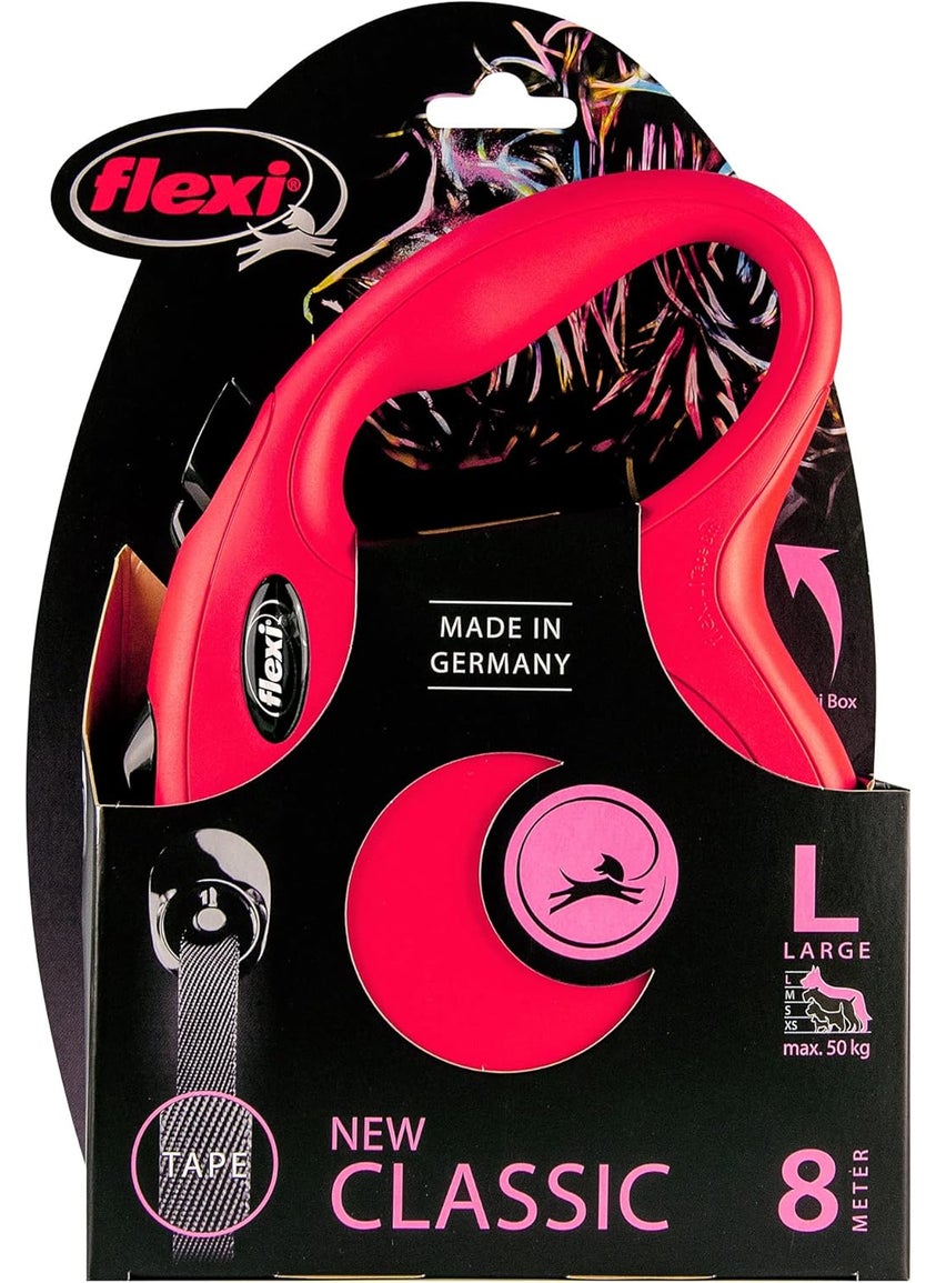 Flexi Flexi Cl30T8210R Roll Leash New Classic L Tape 8 M Red  - Image 5