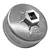 cotonlake 7374mm Oil Filter Wrench 15 Flutes Oil Filter Removal Tool Socket Compatible with AC Delco PF46PF47PF48PF48ePF63PF64 Oil Filter for ChevyToyotaGMChryslerEquinox 15L1PC - Image 2
