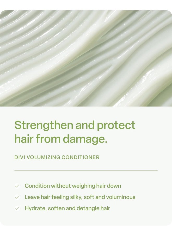 DiVi - Volumizing Conditioner For Women And Men Lightweight Volume Conditioner For Fine Hair Designed To Strengthen And Protect The Hair From Damage 12 Fl Oz. - Image 1