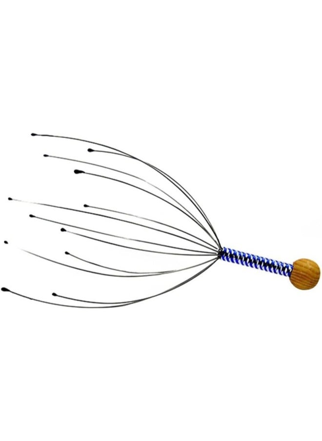 klarako Handheld Scalp Massager Steel Wire Head Massager Perfect for Hair Relaxation (3 Packs) 