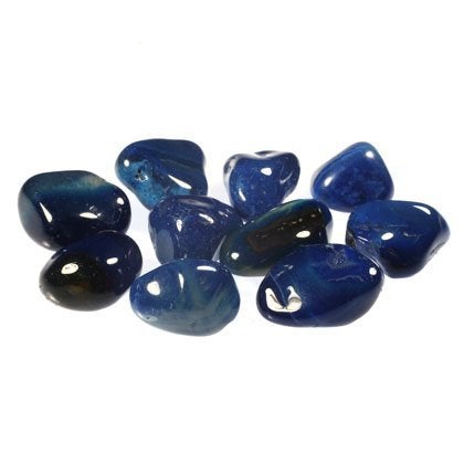 CrystalAge Blue Agate Tumble Stone 2025mm Pack of 5