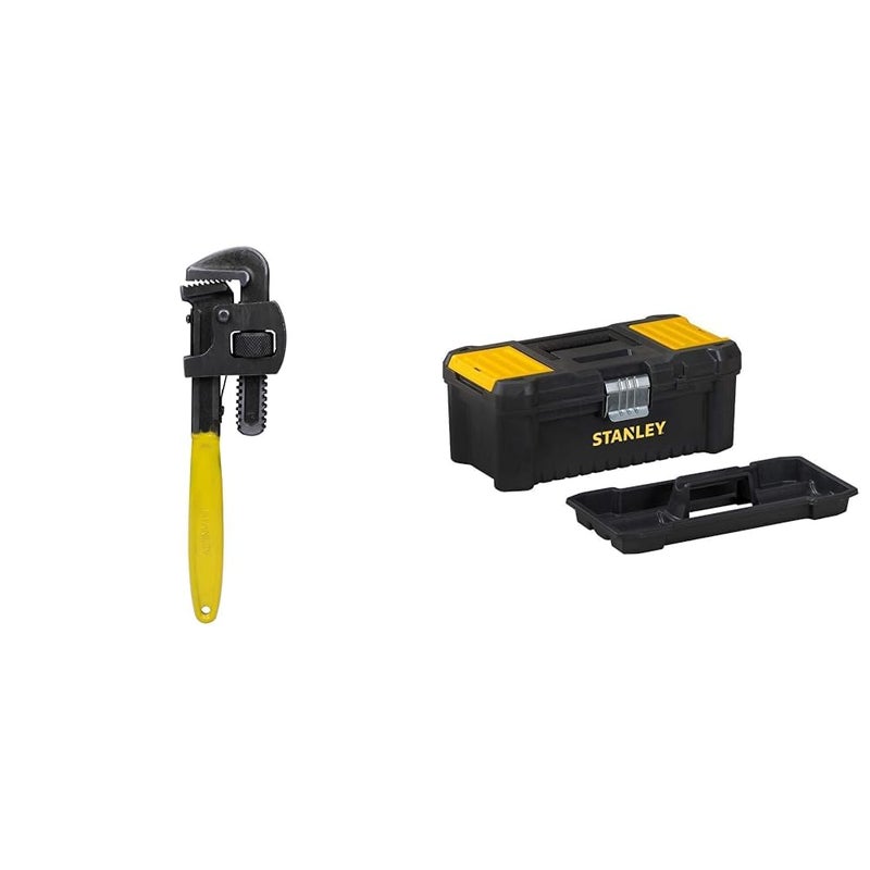 Stanley Stanley 71642 12 300 mm Stilson Type Pipe Wrench Ideal for Construction HeavyDuty Applications  - Image 1
