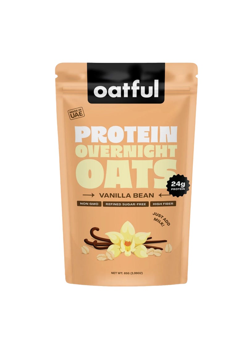 Oatful Vanilla Protein Overnight Oats Mix - Image 1