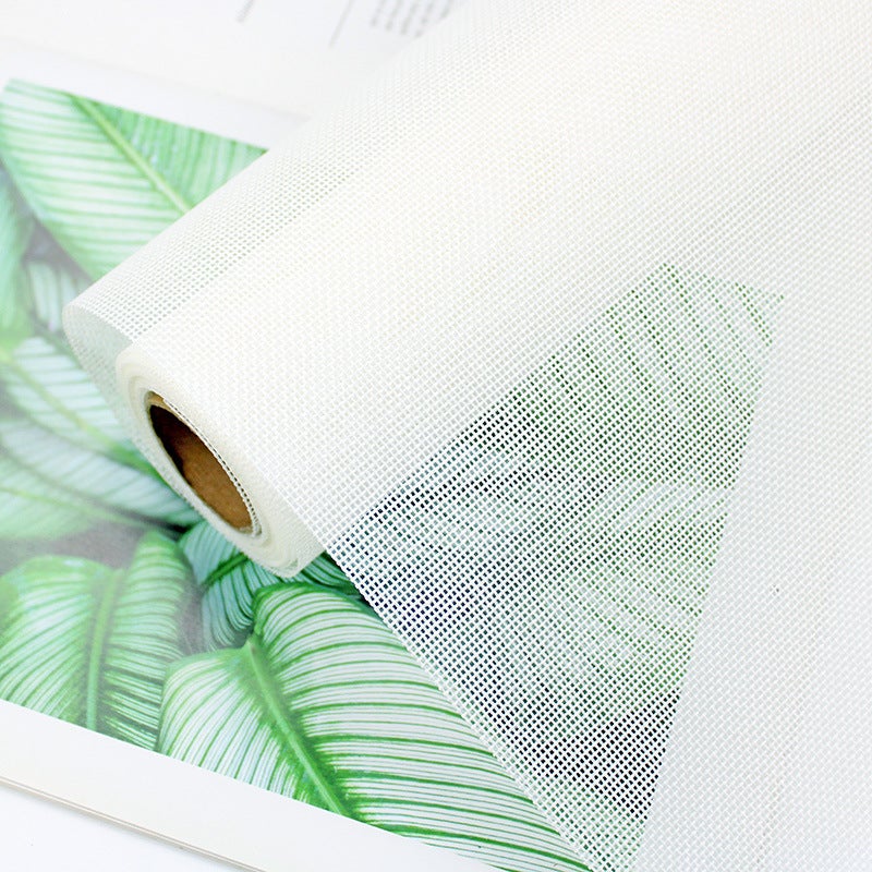 Linen Colored Linen Rolls, Flower Packaging, Bouquet Packaging Net Materials, Kindergarten Decoration, Pastoral Style Linen Rolls - Image 1