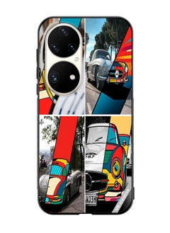 VR CREATIVE Protective Case Cover For Huawei P50 Pro Mercedes-Benz Design Multicolour  - Image 1