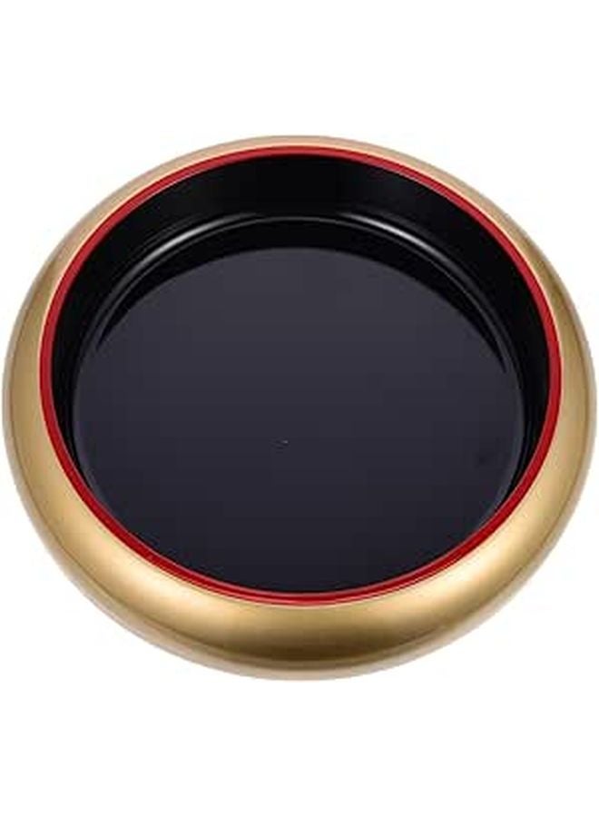 Gold Sashimi Plate Small Size Multi Use Sushi Serving Tray For Home And Restaurant - Image 1