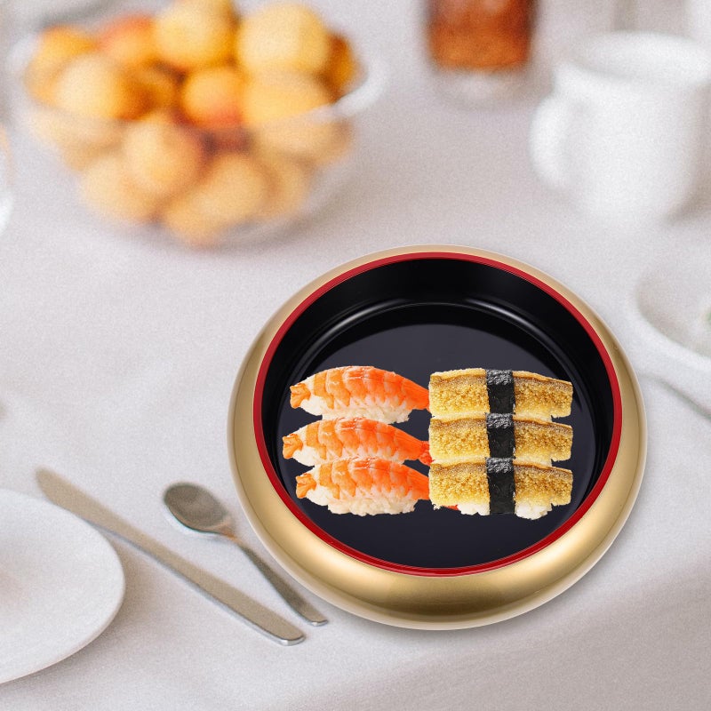 Gold Sashimi Plate Small Size Multi Use Sushi Serving Tray For Home And Restaurant - Image 5