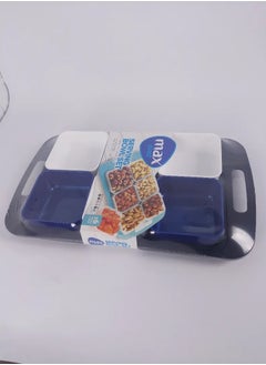 max plast Max Plast high quality plastic tray snack set, multi-colored  - Image 5
