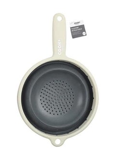 CMP Kitchen Foldable Silicone Strainer Colanders, Collapsible Colanders with Handles, Space-Saver Folding Colander for Draining Pasta, Vegetable - 22cm  - Image 2