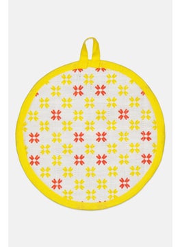 Floral Pattern Bloom Pot Holder, Yellow - pzsku/Z33C71AB4A4395E7DAD09Z/45/_/1726151021/302db420-8b76-43b1-add3-ca606f973600