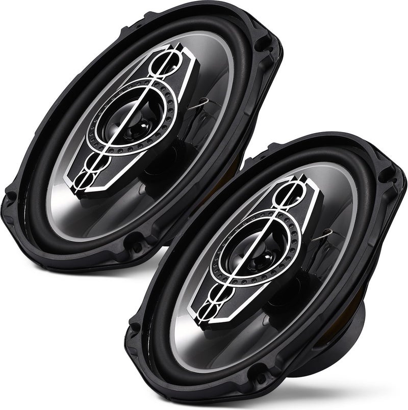 Suacopzar 6x9 5-Way Coaxial Car Speakers - 1000W Peak Power - Image 1