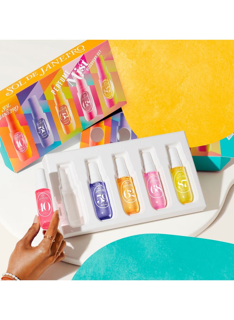 Sol de Janeiro Sol de Janeiro Shirosa Perfume Set 5 Pieces Mini Size - Image 1