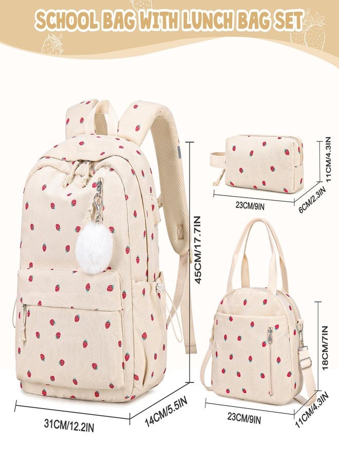 ACESAK 20 Backpack, Beige Strawberry, Large, Backpack - Image 2