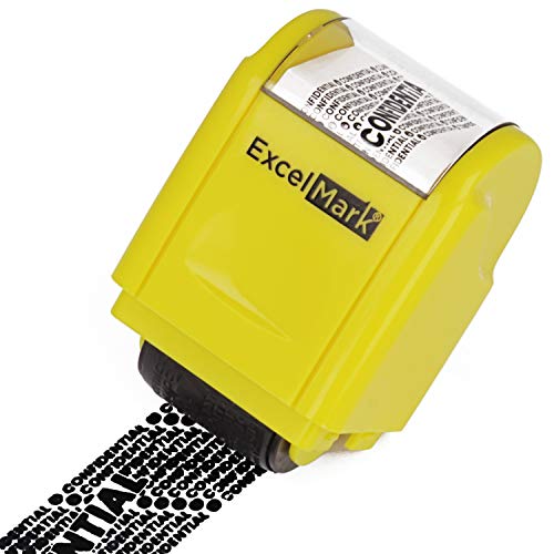 ExcelMark Rolling Identity Theft Stamp Small