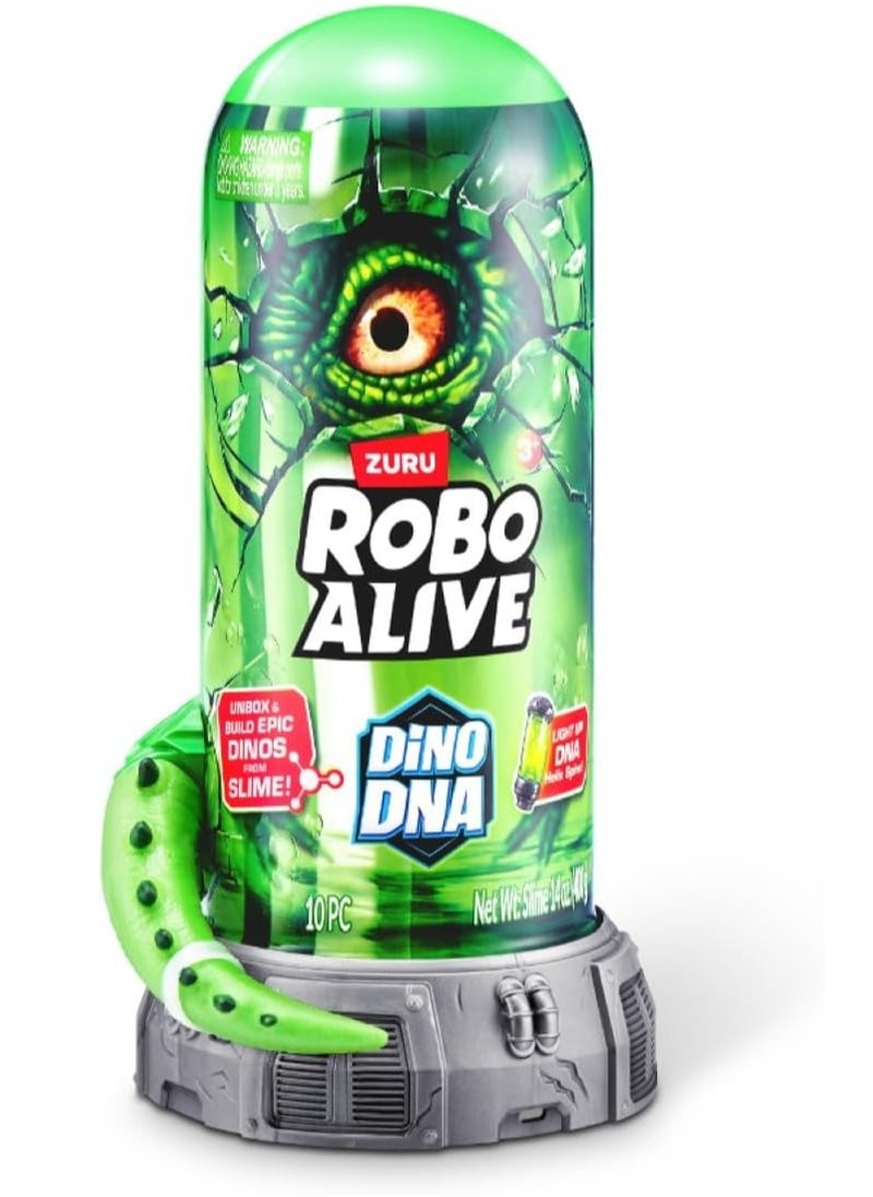 ROBO ALIVE - Zuru Robo Alive Dino DNA Playset Series 1 Assorted, dig, build, and explore, search through the oozing slime, find the dino parts and build epic dinos. - Image 1