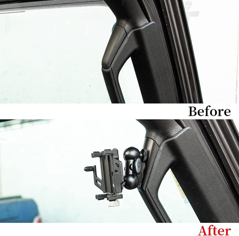 Hoolcar حامل الهاتف القابل للتعديل من هولكار لجيب رانجلر وغلايديتور - Image 5